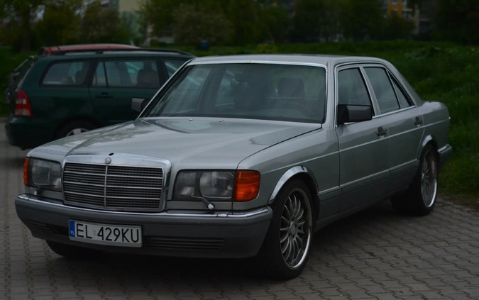 Mercedes-Benz Klasa S cena 39900 przebieg: 310000, rok produkcji 1989 z Łódź małe 781